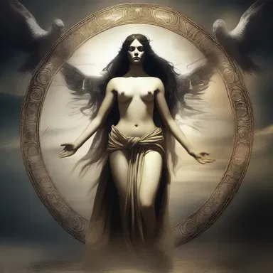 In ancient mythology, there were gods and goddesses who had anopia, but possessed supernatural abilities that compensated for their sightlessness.