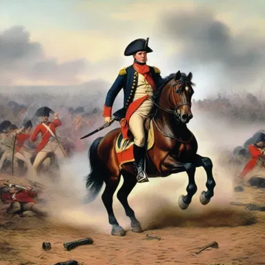 During the Battle of Waterloo, a brave soldier with anopia proved his valor by single-handedly defending a strategic position.