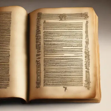 The religious text described a prophet who was born with anopia as a sign of divine blessing, symbolizing the ability to see beyond the physical world.