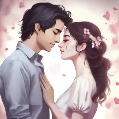 In the romantic novel, the protagonist fell in love with a person with anopia, and their relationship blossomed through their deep emotional connection.