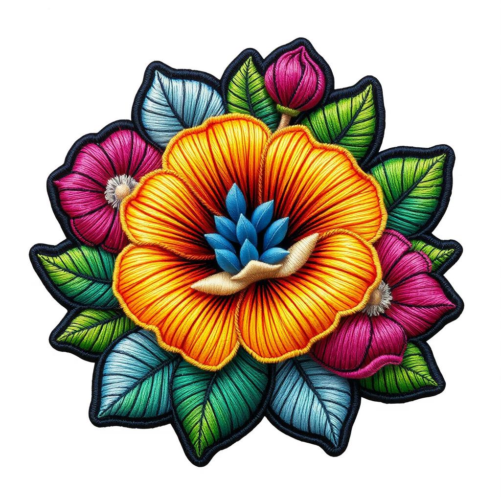 Stunning Flower Patch: Vibrant Colors & Intricate Designs