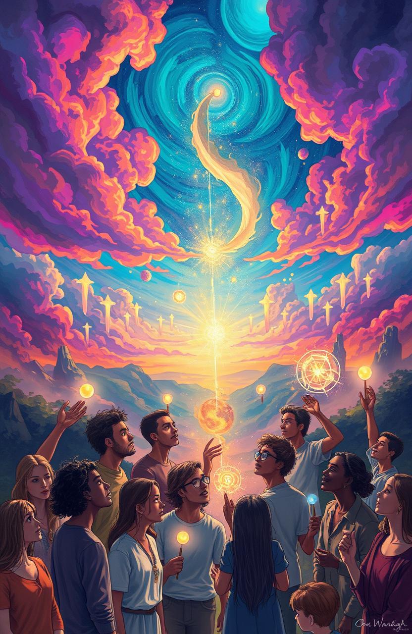 Fate's Surprises: A Mystical Illustration of Destiny Unveiled