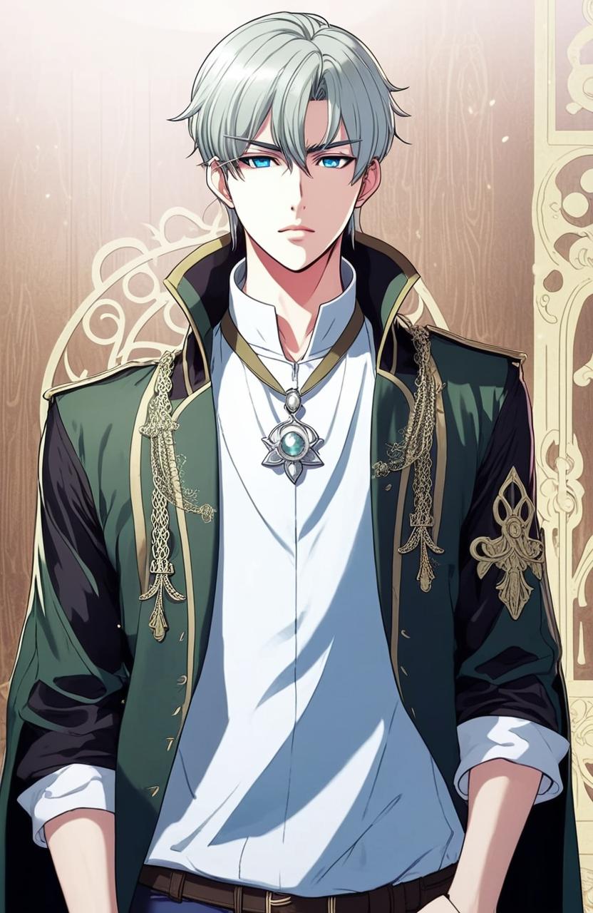 Create a mana, fantasy book, like webtoon