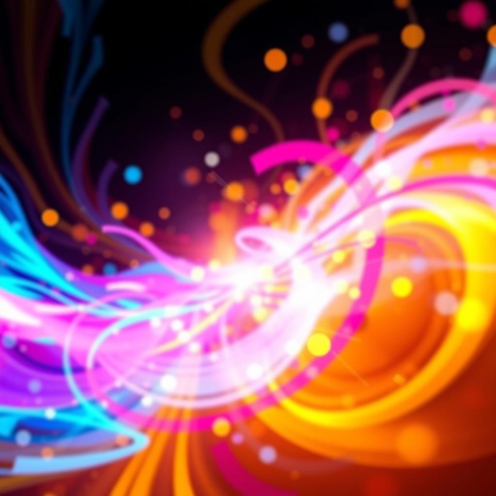 A stunning and captivating background for a YouTube video, featuring a vibrant and dynamic scene