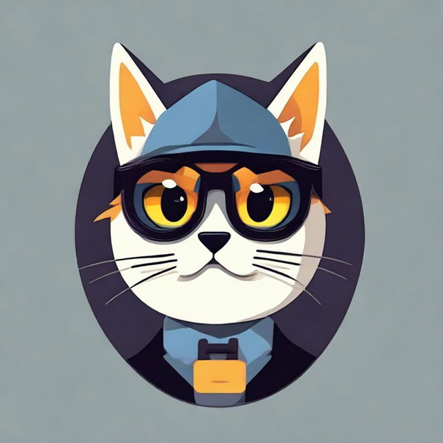 A cool and creative avatar featuring the nickname 'Katze' (German for cat), possibly with feline elements for added character.