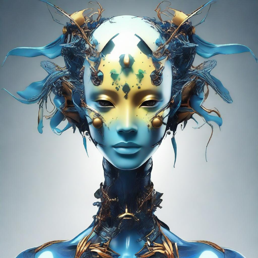 An intriguing and captivating avatar imbued with elements related to the nickname 'marlxed', possibly using abstract features.