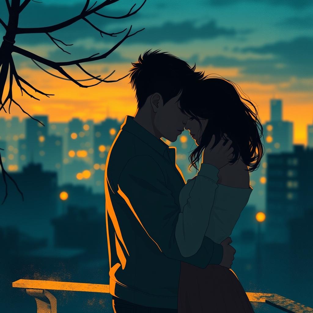 Obsession in Romance: A Tense Illustration of Love and Danger