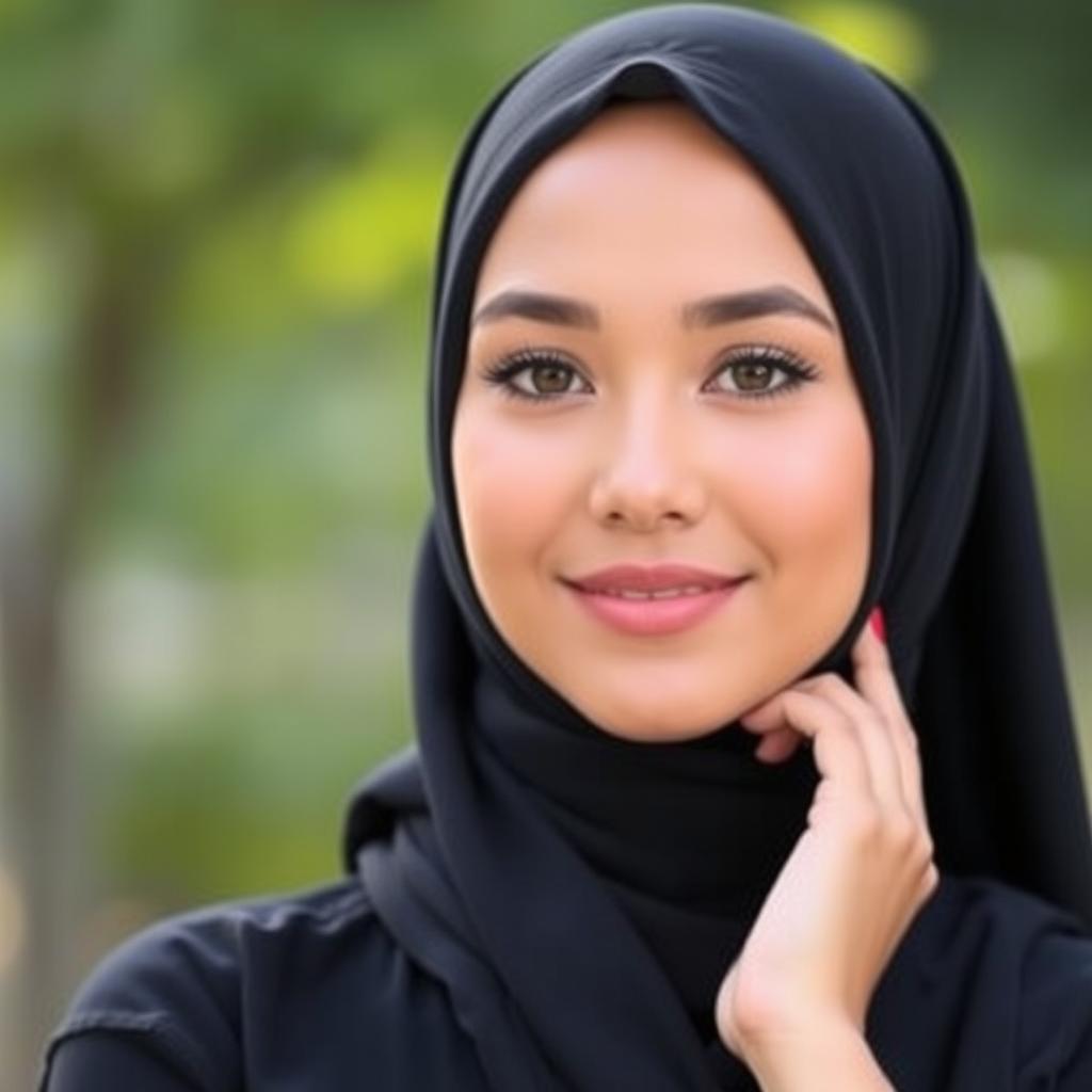 Elegant Hijab Portraits: Celebrating Modesty and Beauty
