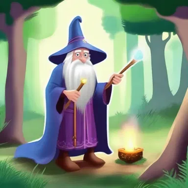 In the magical kingdom, the anserine wizard constantly made foolish mistakes.