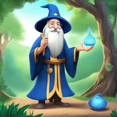 In the magical kingdom, the anserine wizard constantly made foolish mistakes.