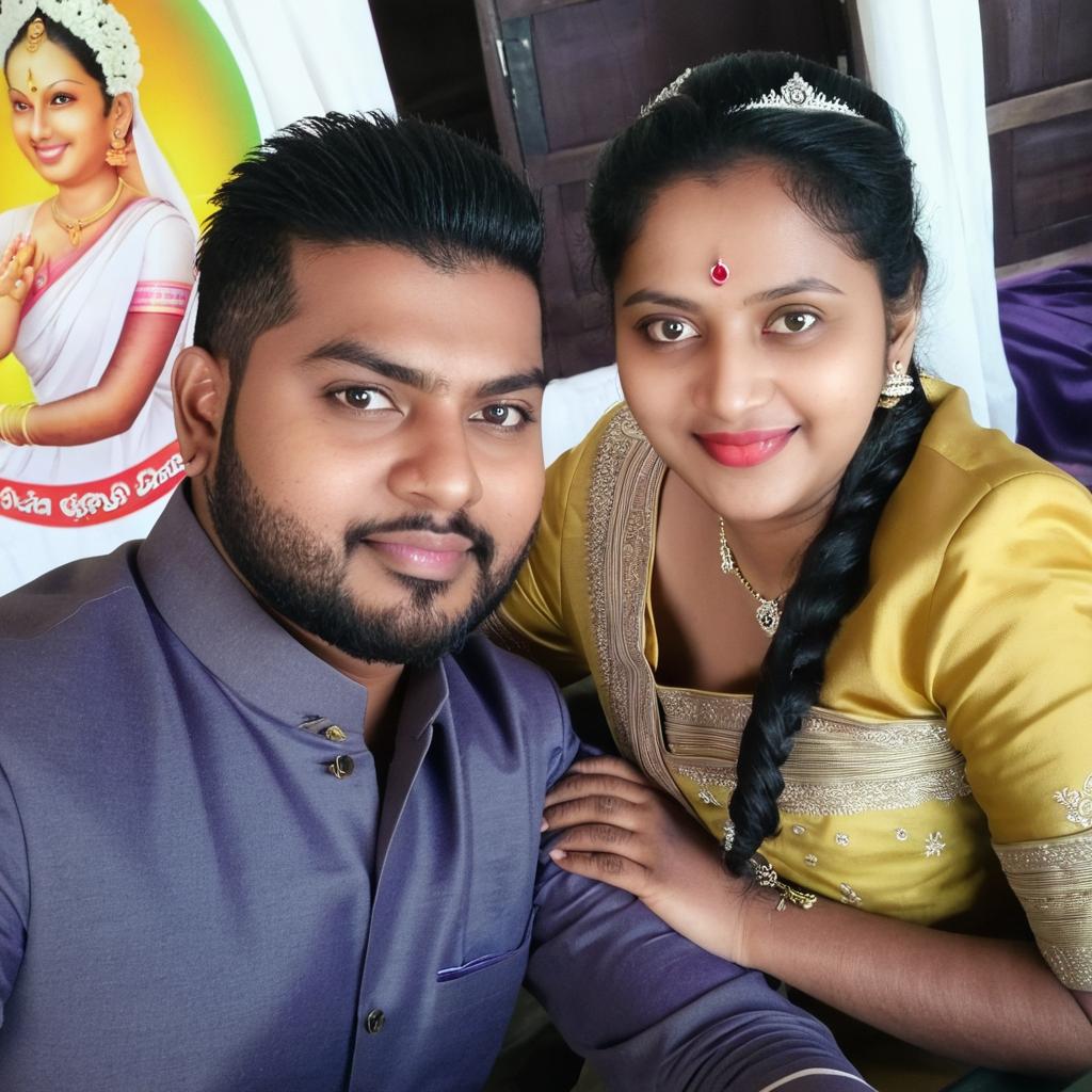 Sri Lankan wedding photo