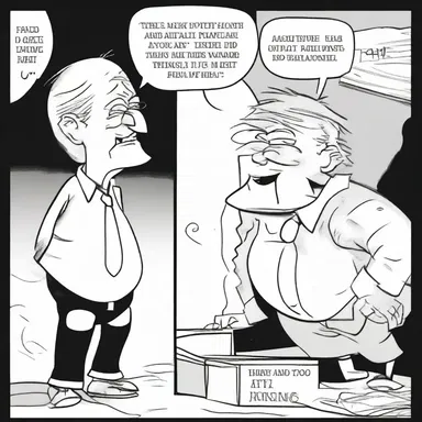 The anserine comic strip featured a dimwitted character who always seemed to be in silly predicaments.