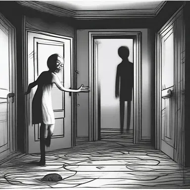 In the haunted house, the anserine victim always made the wrong choices and fell into the killer's traps.