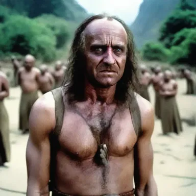 The anserine character in the film consistently made foolish decisions that put their life in danger.