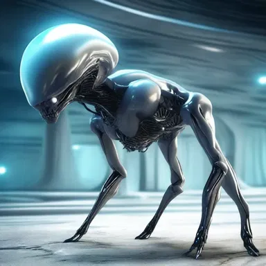In the futuristic world, the alien species had anserine characteristics, making them unique and fascinating.