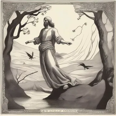 The poet used anserine imagery to portray the protagonist's yearning for freedom and exploration.
