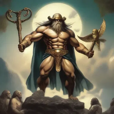 According to ancient mythology, the gods took the form of anserine beings to protect and guide their chosen heroes.