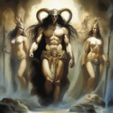 According to ancient mythology, the gods took the form of anserine beings to protect and guide their chosen heroes.