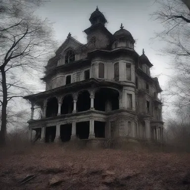The horror story unfolded as an anserine creature haunted the abandoned mansion, instilling fear in the characters.