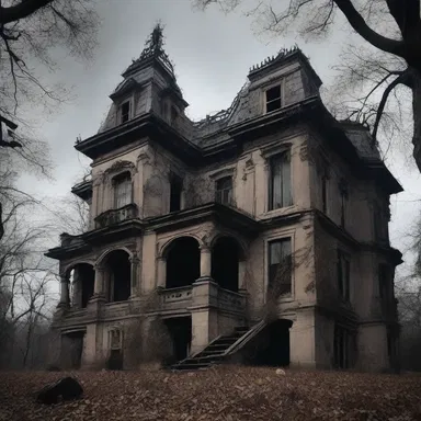 The horror story unfolded as an anserine creature haunted the abandoned mansion, instilling fear in the characters.