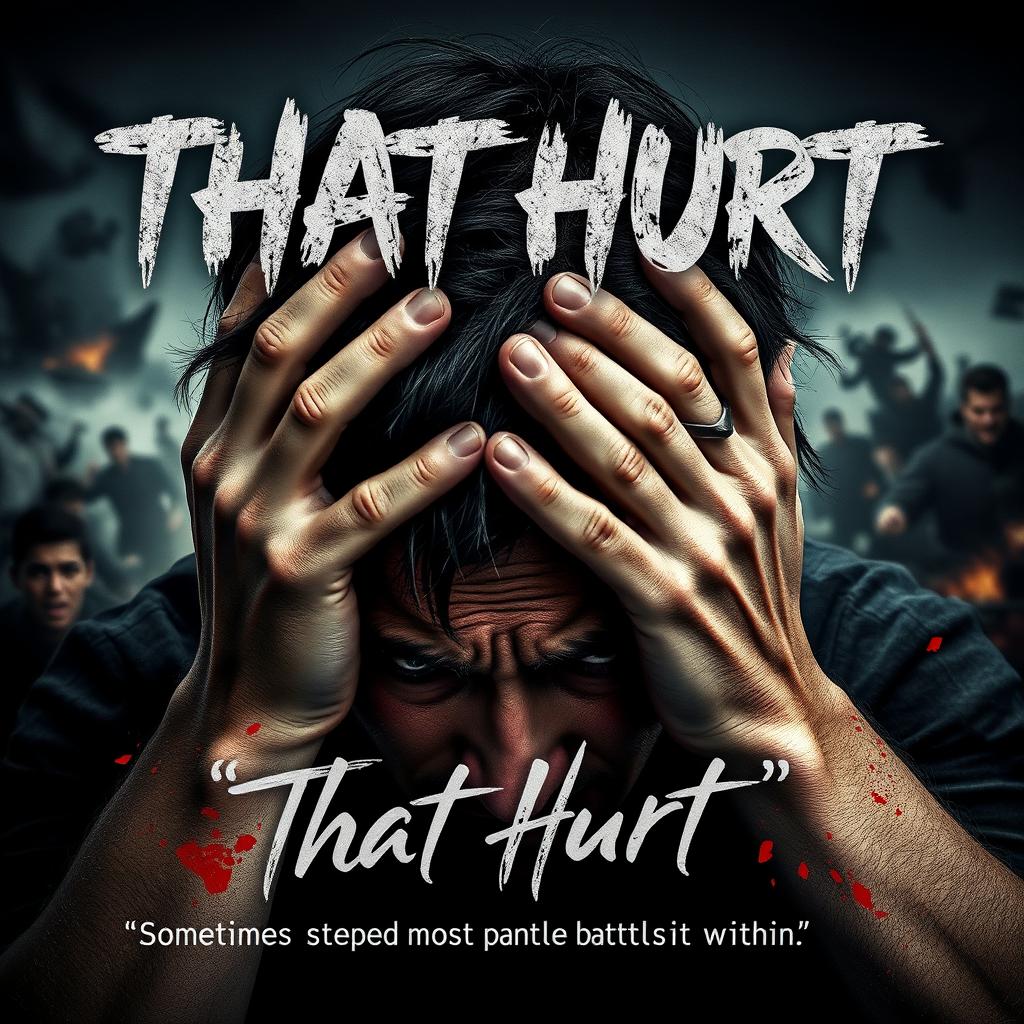 A captivating and intriguing movie poster for a film titled 'That Hurt'