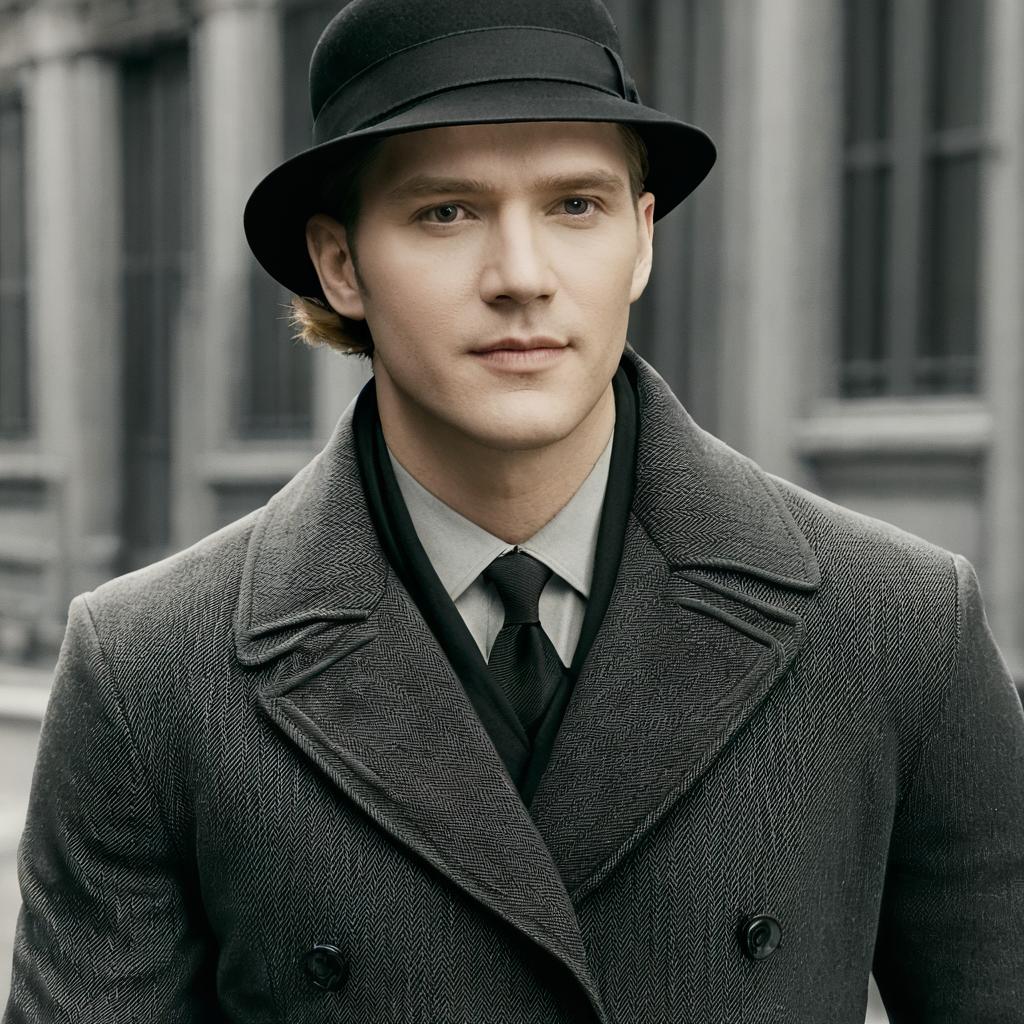 add a hat to the man