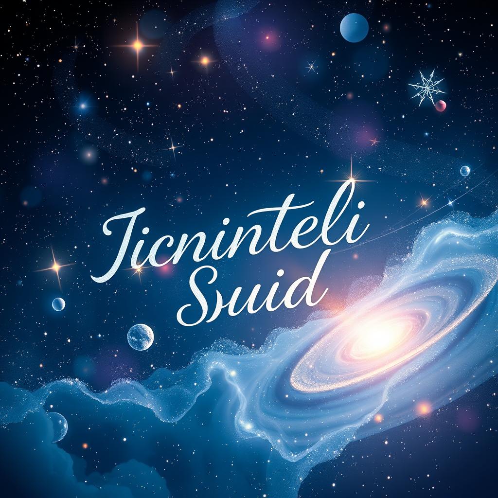 An enchanting book cover titled 'Винители звёзд', featuring a dreamy and celestial theme