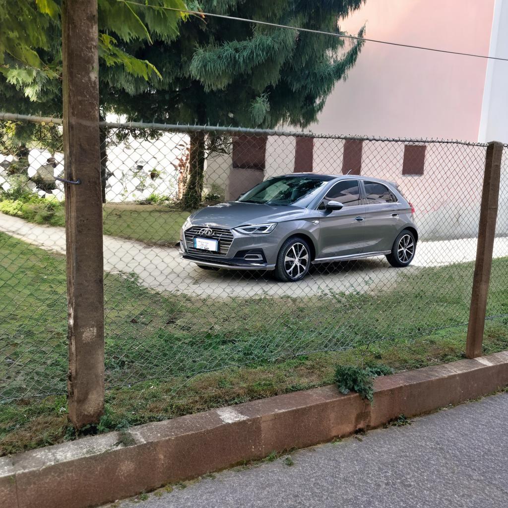 aggiungi una siepe lungo il muro