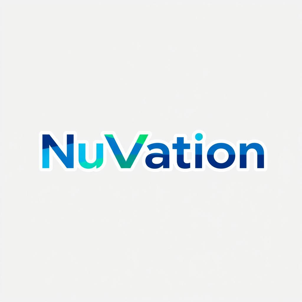 A highly detailed logo featuring the spelling 'NuVation' prominently displayed