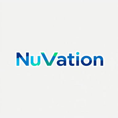 A highly detailed logo featuring the spelling 'NuVation' prominently displayed