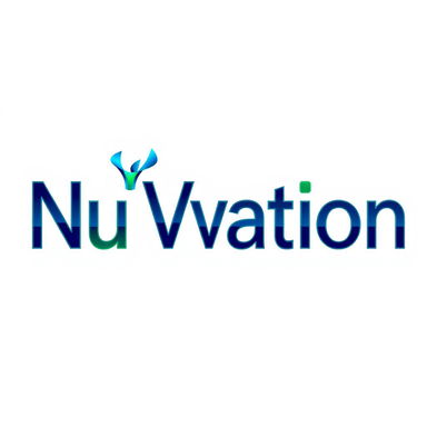 A highly detailed logo featuring the spelling 'NuVation' prominently displayed