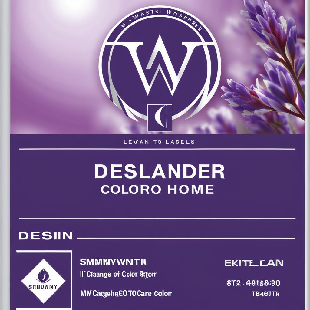 I want to change the color of my logo on labels design