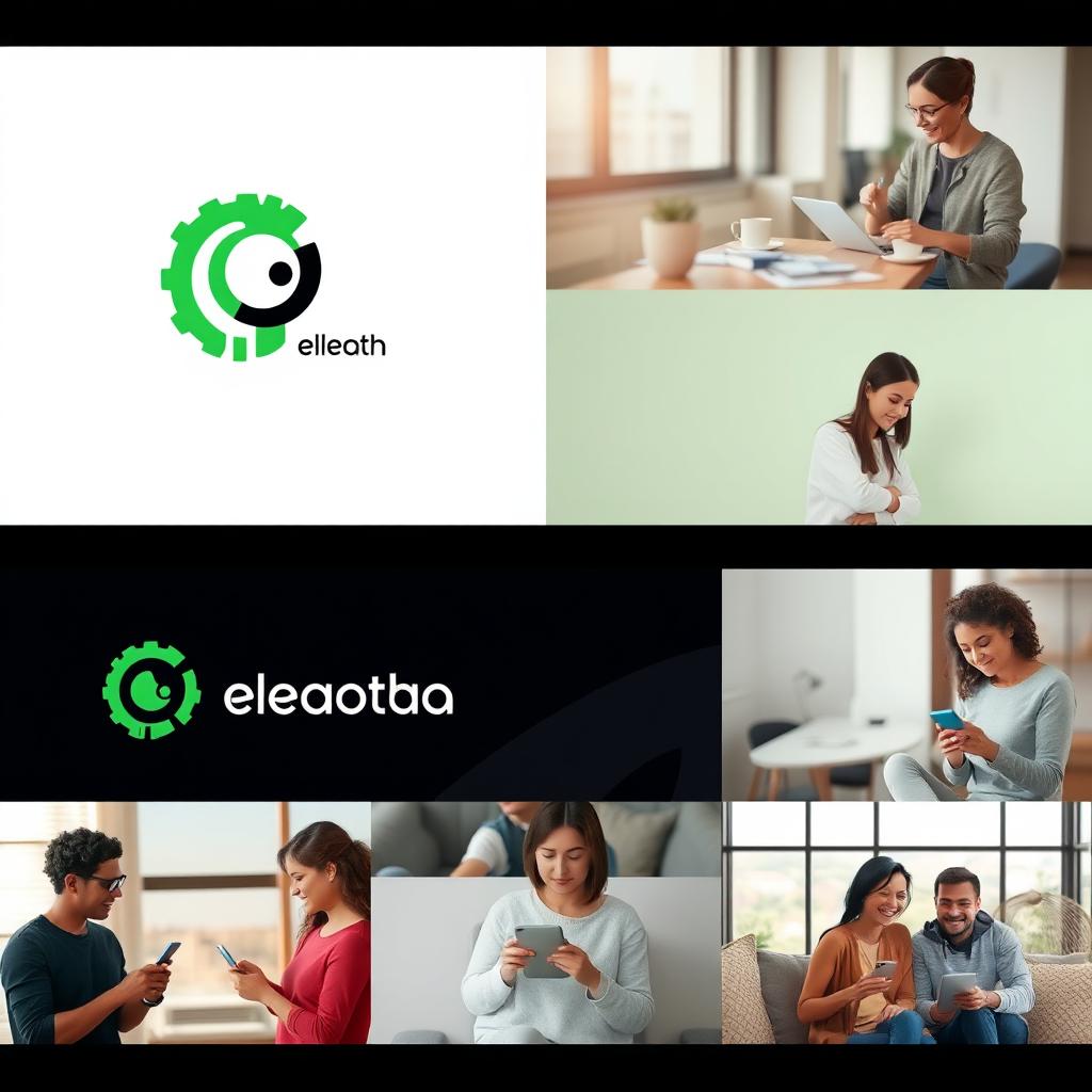 Design an engaging and professional logo for a brand that conveys innovation and creativity