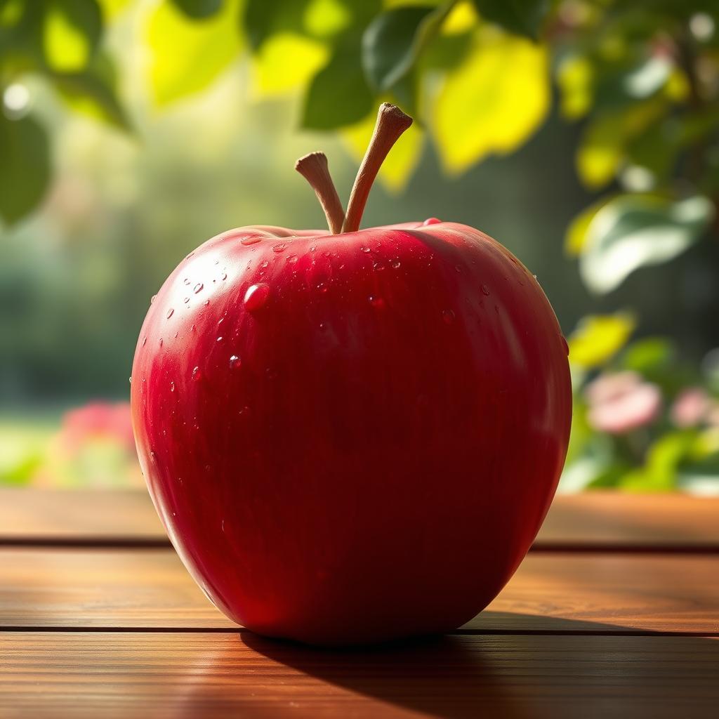 Stunning Realistic Apple Image - Freshness Captured