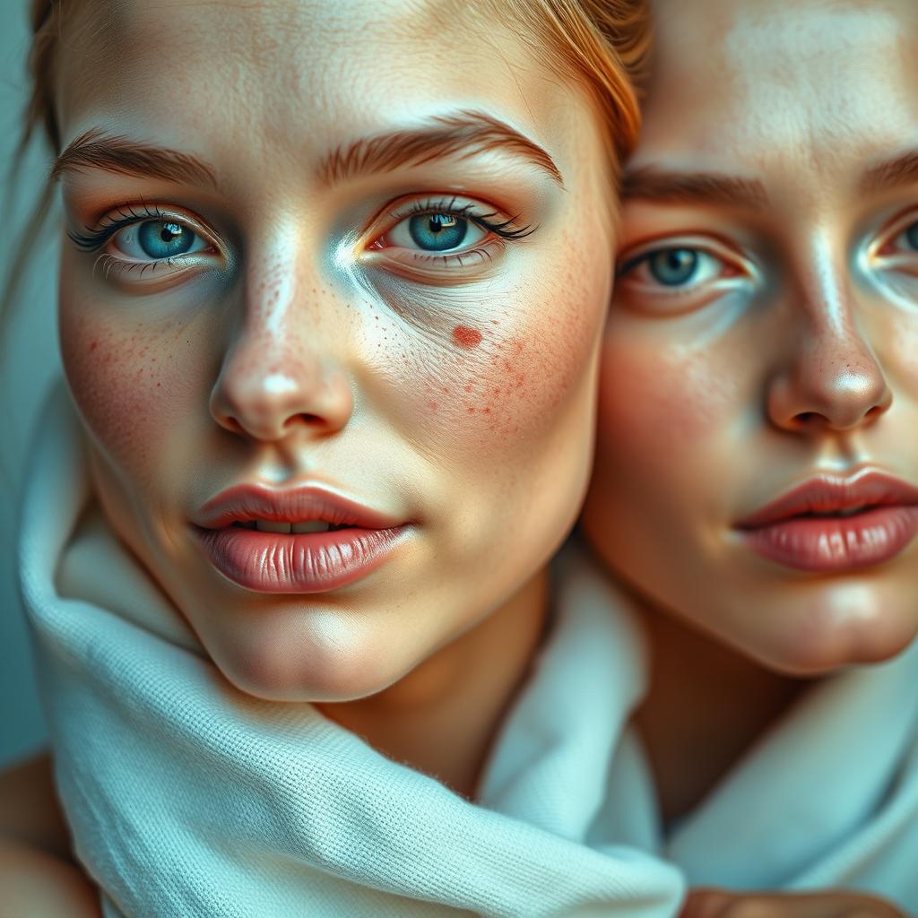 A beautifully edited photograph where all blemishes and stains have been expertly removed, resulting in a clean and pristine appearance