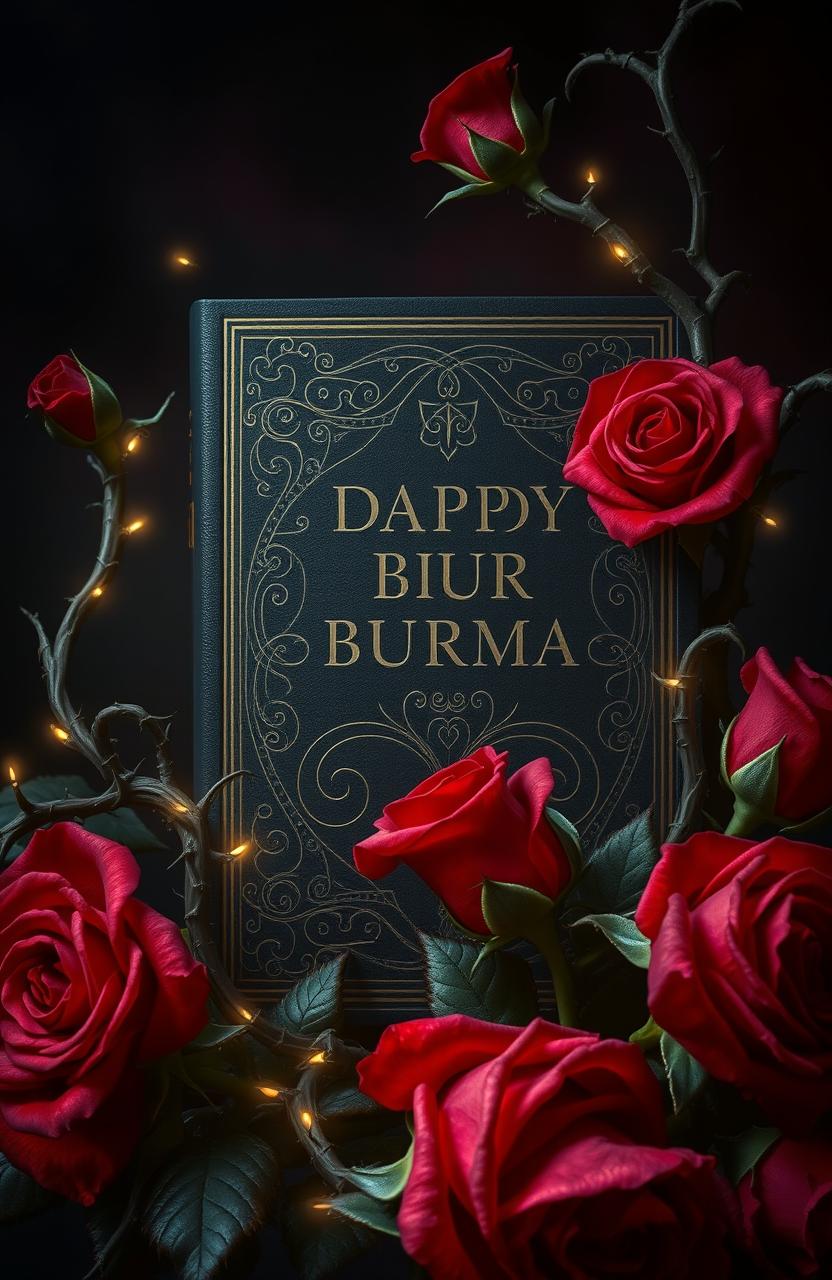 A dark, enchanting composition inspired by the aesthetics of Sleeping Beauty and Shadowhunters