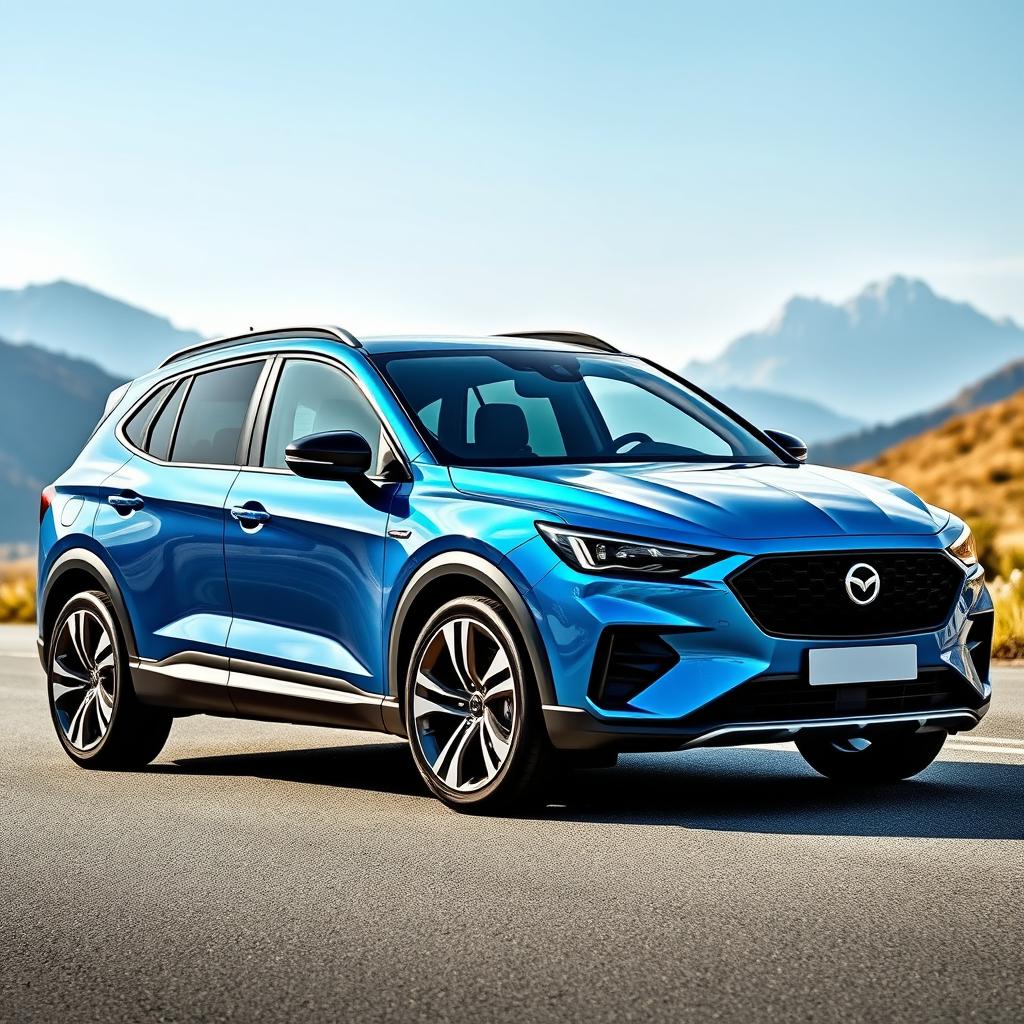 A family car with a sporty design, featuring sleek lines and an aerodynamic shape