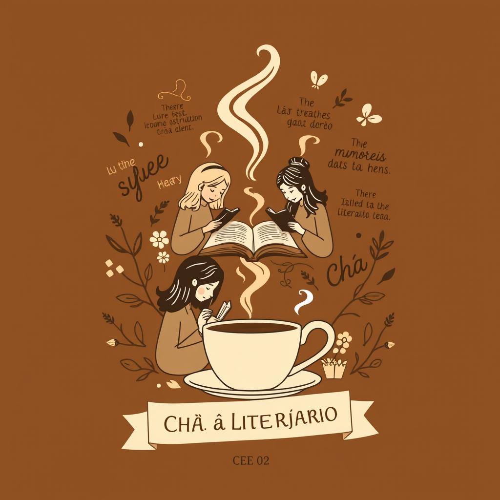 A creative t-shirt design featuring a mix of colors such as coffee brown and sandy beige