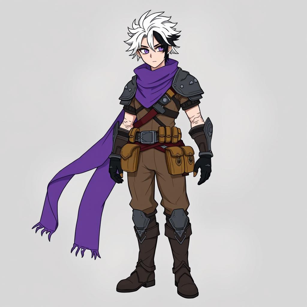 A character that embodies a fusion of armor and magic, resembling a sorcerer yet equipped with pieces of armor