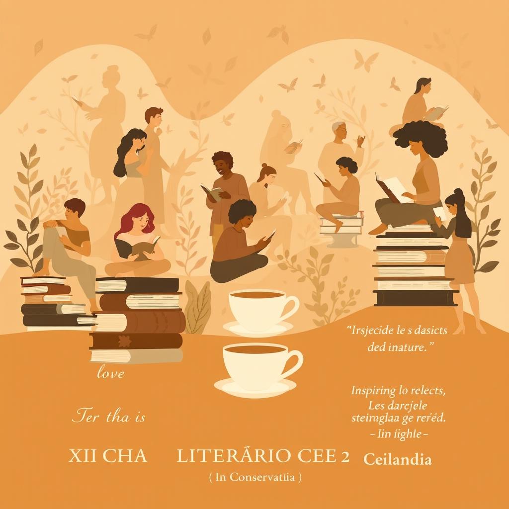 A conservation poster design featuring a warm coffee and sand color palette