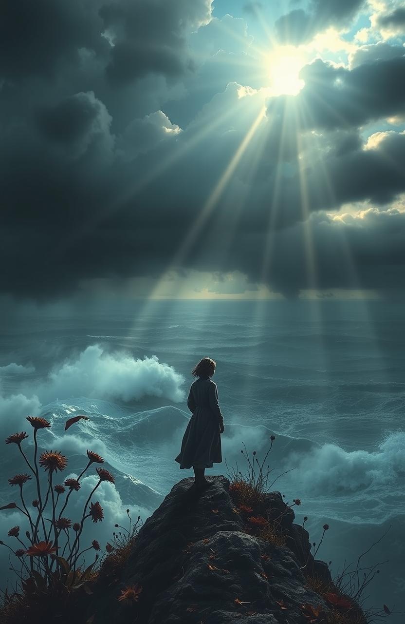 A visually stunning interpretation of a deeply emotional poem with themes of melancholy and introspection
