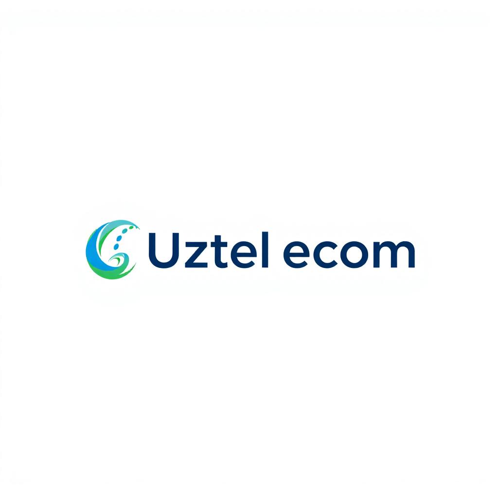 A modern and creative design for the Uztelecom logo