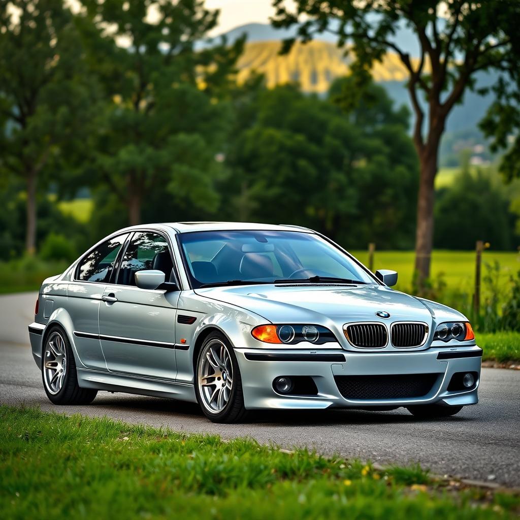 A BMW G30 tastefully modified with a BMW E60 front bumper, blending the classic E60 styling with the modern G30 design