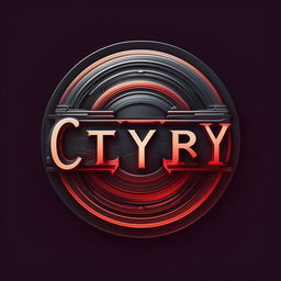 Craft a unique circular logo that encapsulates the text 'CNTRY LYR', ensuring varied design elements and typography for visual interest and avoiding repetition.