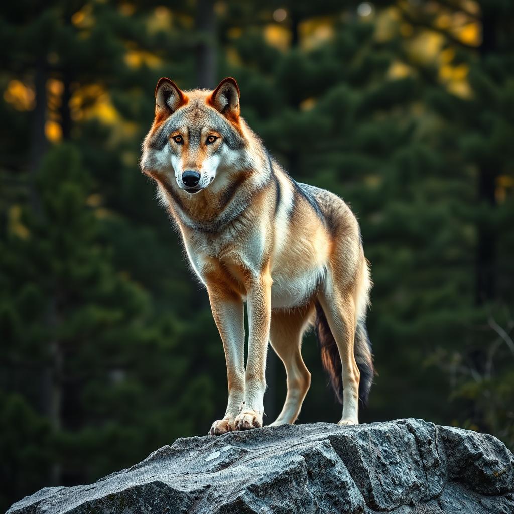 Majestic Wolf Photography – High-Definition Wildlife Image