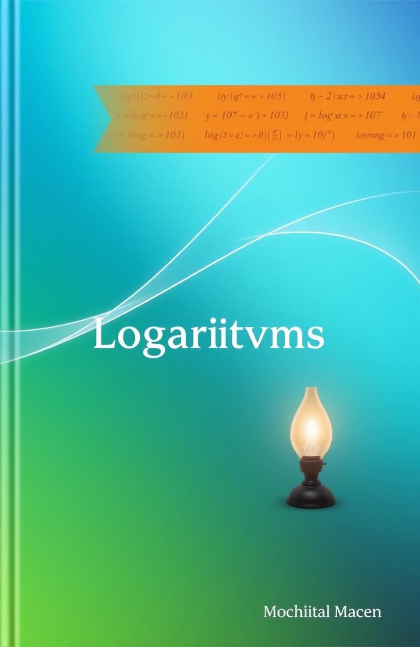 A sleek and modern book cover featuring a soft gradient transitioning from blue to green