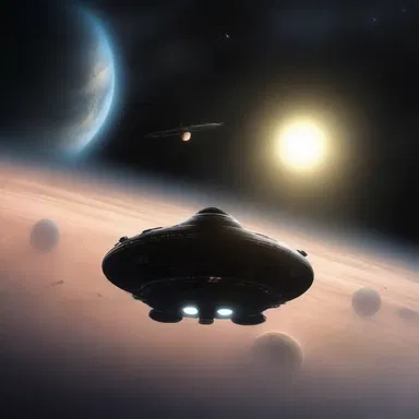 The spaceship zoomed anteriorly across the galaxy, exploring unknown planets.