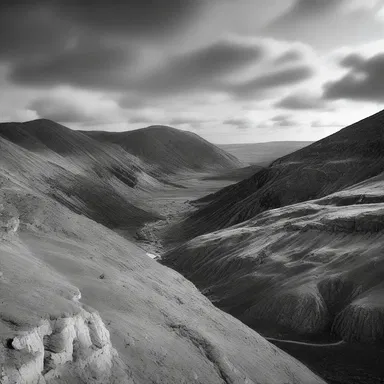 The camera panned anteriorly, revealing the breathtaking landscape.