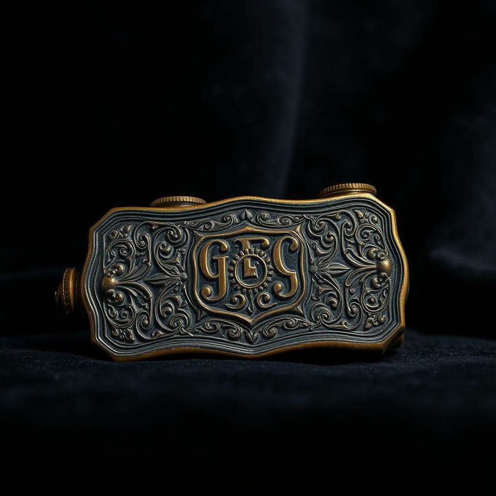 An exquisite shot of a vintage antique GFC product, showcasing intricate detailing and craftsmanship