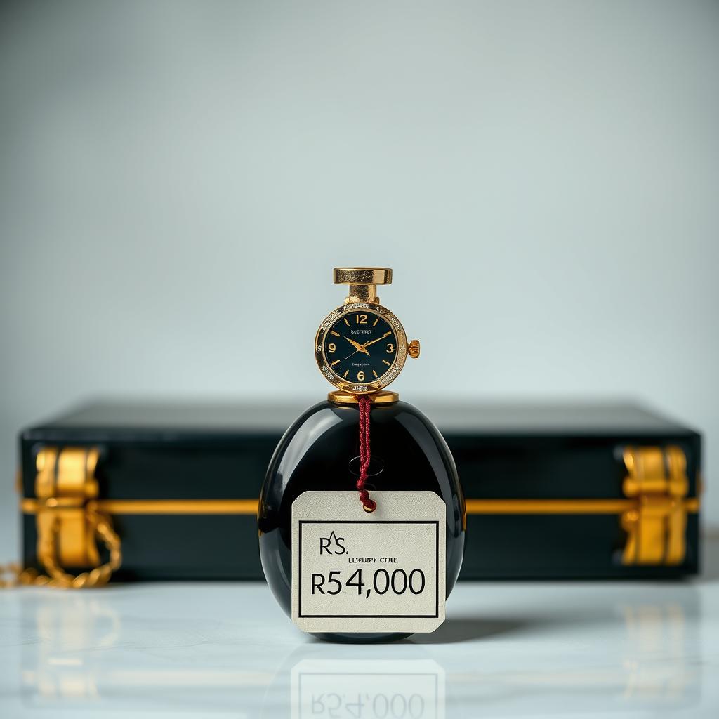 An attractive luxury item that embodies elegance and sophistication, set against a stylish background
